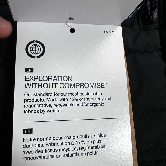 The North Face Mens Canyonlands Hybrid Jacket Black XL NF0A7UJK Heatseeker Eco - Picture 13 of 16